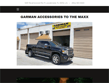 Tablet Screenshot of garmantruck.com